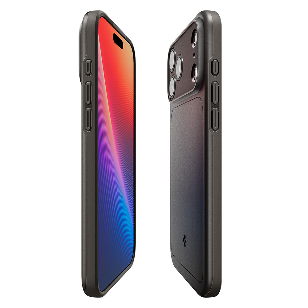 Husa de protectie Spigen Thin Fit compatibil cu iPhone 17 Pro / iPhone 18 Pro, Gri