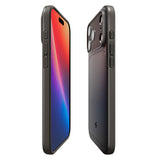 Husa de protectie Spigen Thin Fit compatibil cu iPhone 17 Pro / iPhone 18 Pro, Gri