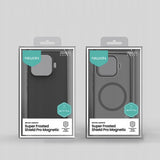 Husa de protectie Nillkin Super Frosted Shield Pro compatibil cu Xiaomi 17T Pro, Negru Transparent