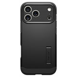 Husa de protectie Spigen Tough Armor T MagSafe compatibil cu iPhone 17 Pro / iPhone 18 Pro, Negru