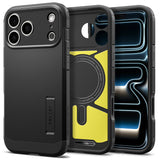 Husa de protectie Spigen Tough Armor T compatibil cu iPhone 17 Pro Max / iPhone 18 Pro Max, Negru