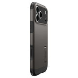 Husa de protectie Spigen Tough Armor compatibil cu iPhone 17 Pro Max / iPhone 18 Pro Max, Gri