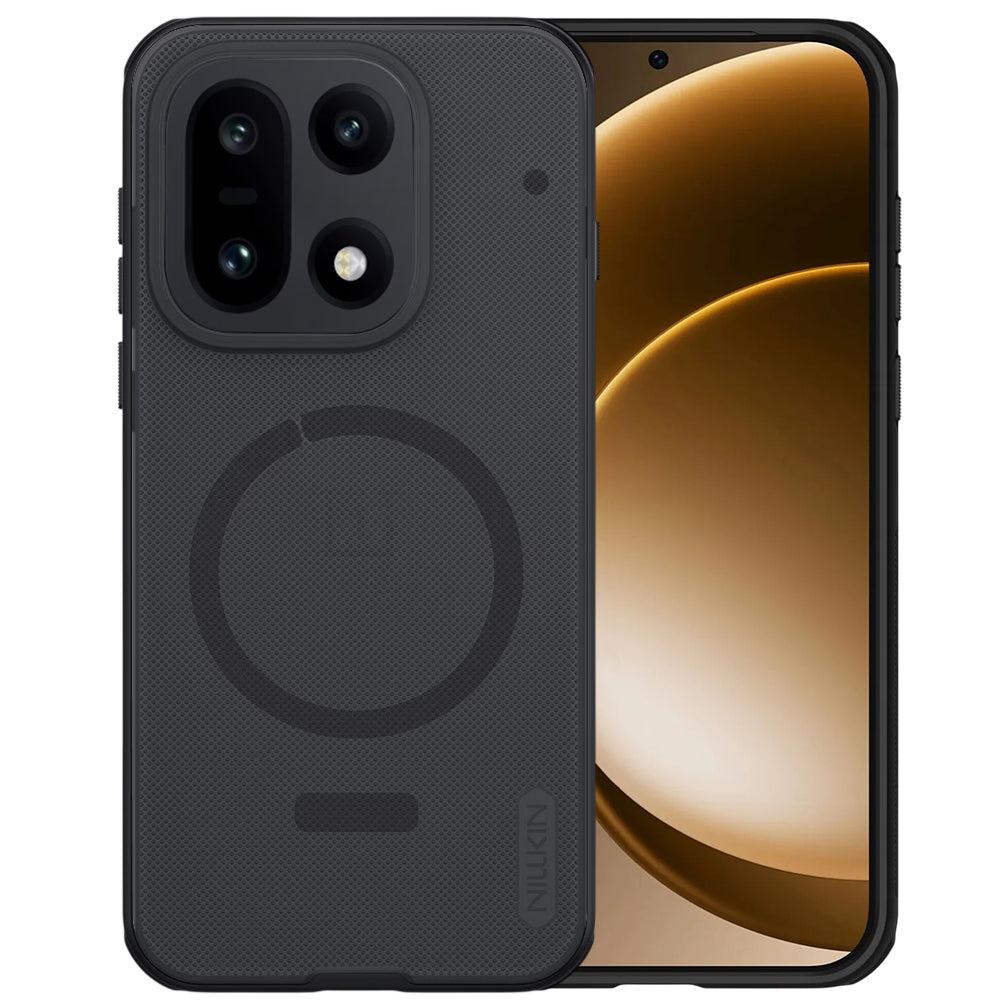 Husa de protectie Nillkin Super Frosted Shield Pro compatibil cu OnePlus 15, Negru Transparent