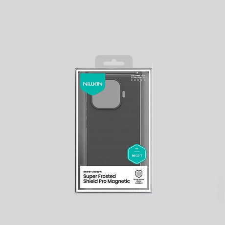 Husa de protectie Nillkin Super Frosted Shield Pro Magnetic compatibil cu Xiaomi 17T, Negru