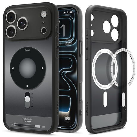 Husa de protectie Spigen Ultra Hybrid compatibil cu iPhone 18 Pro / iPhone 17 Pro, Negru