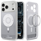 Husa de protectie Spigen Ultra Hybrid compatibil cu iPhone 18 Pro / iPhone 17 Pro, Argintiu