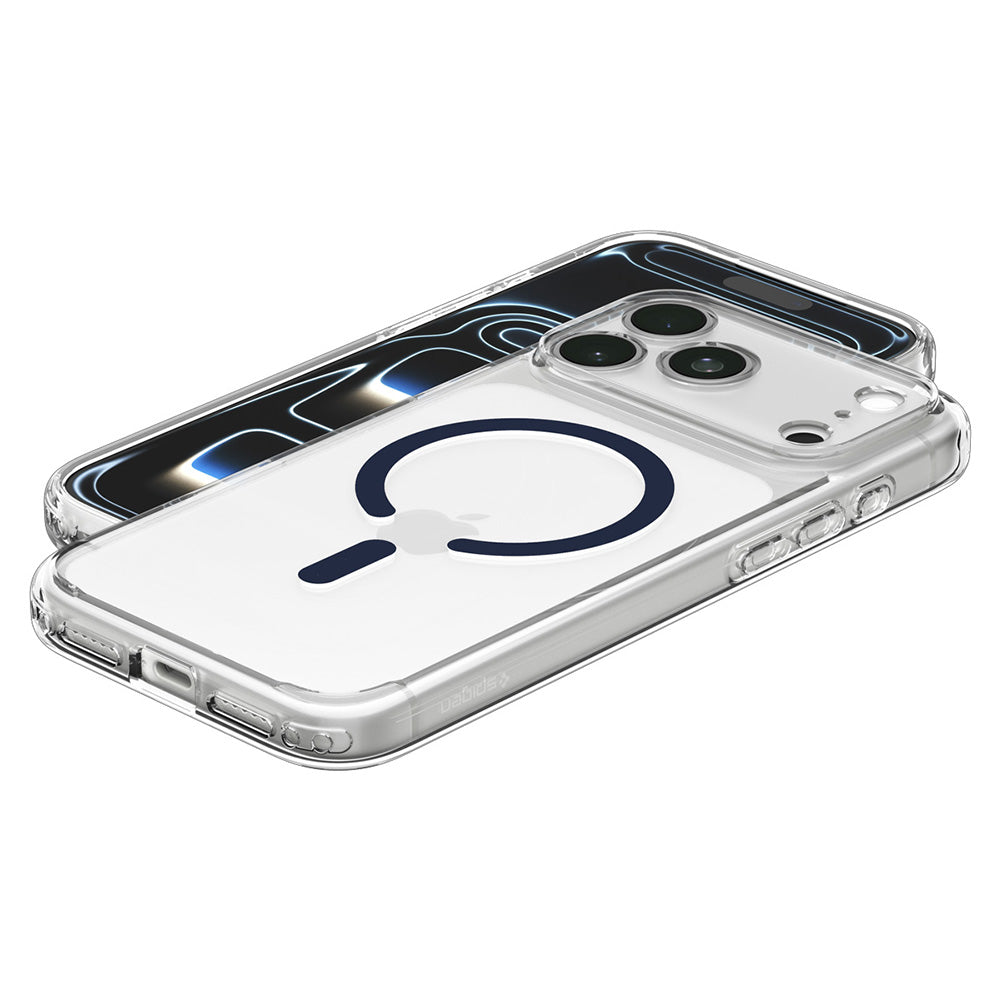 Husa de protectie Spigen Ultra Hybrid compatibil cu iPhone 17 Pro Max / iPhone 18 Pro Max, Albastru