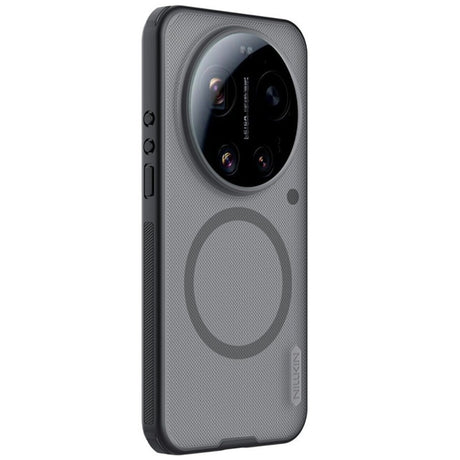 Husa de protectie Nillkin Super Frosted Shield Pro compatibil cu Xiaomi 17 Ultra, Negru Transparent