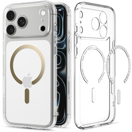 Husa de protectie Spigen Ultra Hybrid compatibil cu iPhone 17 Pro Max / iPhone 18 Pro Max, Auriu