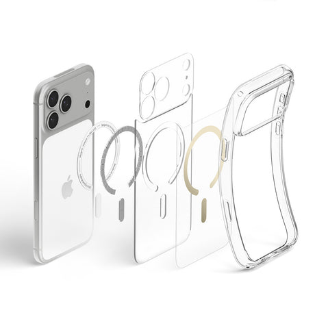 Husa de protectie Spigen Ultra Hybrid compatibil cu iPhone 17 Pro Max / iPhone 18 Pro Max, Auriu