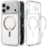 Husa de protectie Spigen Ultra Hybrid compatibil cu iPhone 17 Pro / iPhone 18 Pro, Transparent