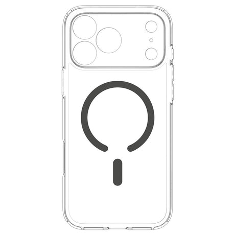 Husa de protectie Spigen Ultra Hybrid compatibil cu iPhone 17 Pro / iPhone 18 Pro, Transparent