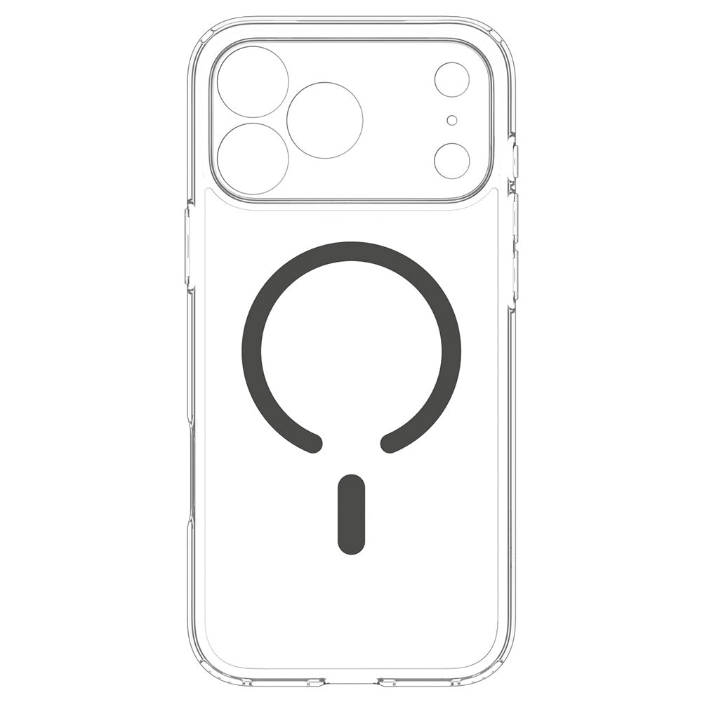 Husa de protectie Spigen Ultra Hybrid compatibil cu iPhone 17 Pro Max / iPhone 18 Pro Max, Gri