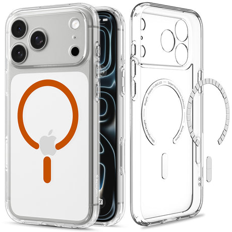 Husa de protectie Spigen Ultra Hybrid compatibil cu iPhone 17 Pro Max / iPhone 18 Pro Max, Portocaliu