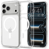 Husa de protectie Spigen Ultra Hybrid compatibil cu iPhone 17 Pro / iPhone 18 Pro, Alb