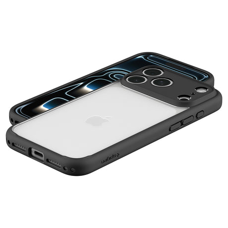 Husa de protectie Spigen Ultra Hybrid compatibil cu iPhone 17 Pro Max / iPhone 18 Pro Max, Negru