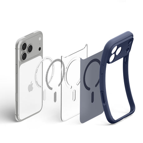 Husa de protectie Spigen Ultra Hybrid compatibil cu iPhone 17 Pro / iPhone 18 Pro, Albastru