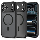 Husa de protectie Spigen Ultra Hybrid compatibil cu iPhone 17 Pro / iPhone 18 Pro, Gri