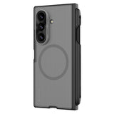 Husa de protectie Nillkin Super Frosted Shield Fold compatibil cu Samsung Galaxy Z Fold8 Ultra, Negru Transparent