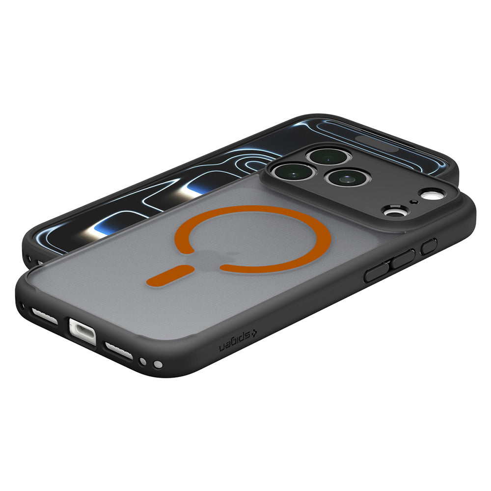 Husa de protectie Spigen Ultra Hybrid compatibil cu iPhone 17 Pro Max / iPhone 18 Pro Max, Gri