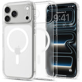Husa de protectie Spigen Ultra Hybrid compatibil cu iPhone 18 Pro / iPhone 17 Pro, Alb