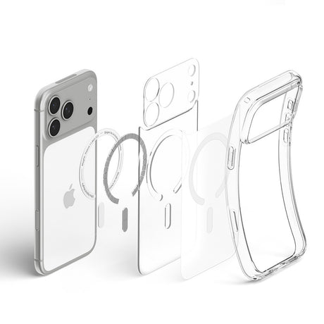 Husa de protectie Spigen Ultra Hybrid compatibil cu iPhone 18 Pro / iPhone 17 Pro, Alb