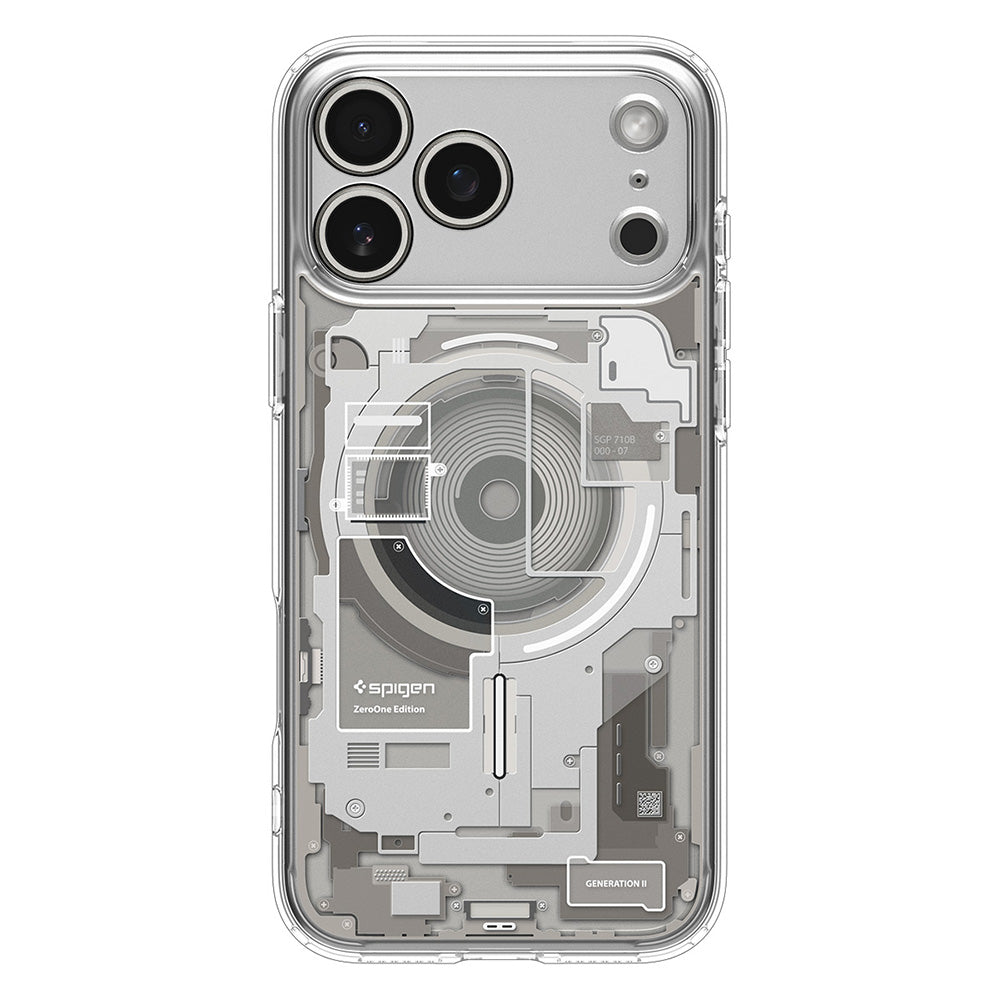 Husa de protectie Spigen Ultra Hybrid compatibil cu iPhone 17 Pro Max / iPhone 18 Pro Max, Gri