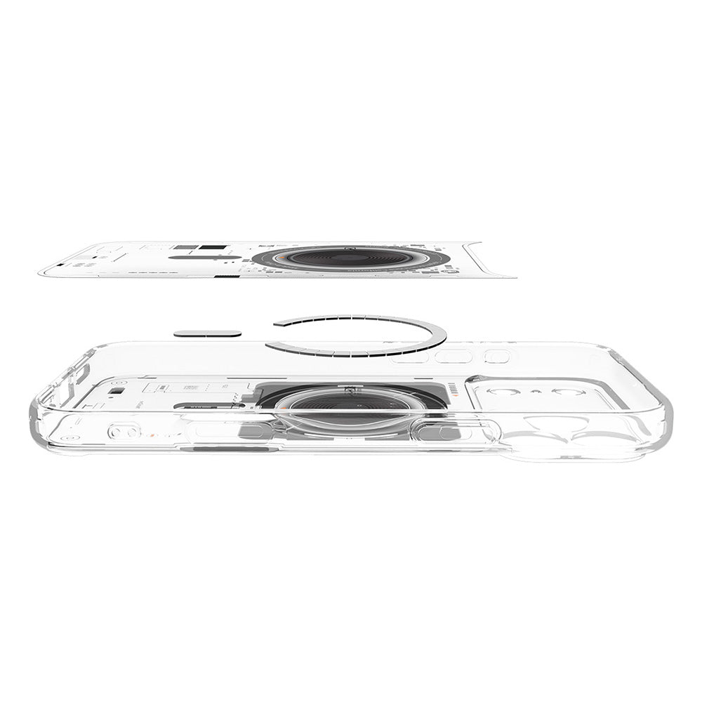 Husa de protectie Spigen Ultra Hybrid compatibil cu iPhone 17 Pro Max / iPhone 18 Pro Max, Gri