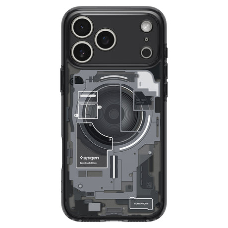 Husa de protectie Spigen Ultra Hybrid compatibil cu iPhone 17 Pro Max / iPhone 18 Pro Max, Negru