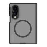 Husa de protectie Nillkin Super Frosted Shield Fold Magnetic compatibil cu Samsung Galaxy Z Fold8, Negru Transparent