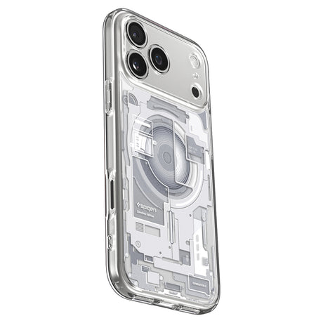 Husa de protectie Spigen Ultra Hybrid compatibil cu iPhone 17 Pro / iPhone 18 Pro, Alb