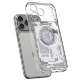 Husa de protectie Spigen Ultra Hybrid compatibil cu iPhone 17 Pro Max / iPhone 18 Pro Max, Alb
