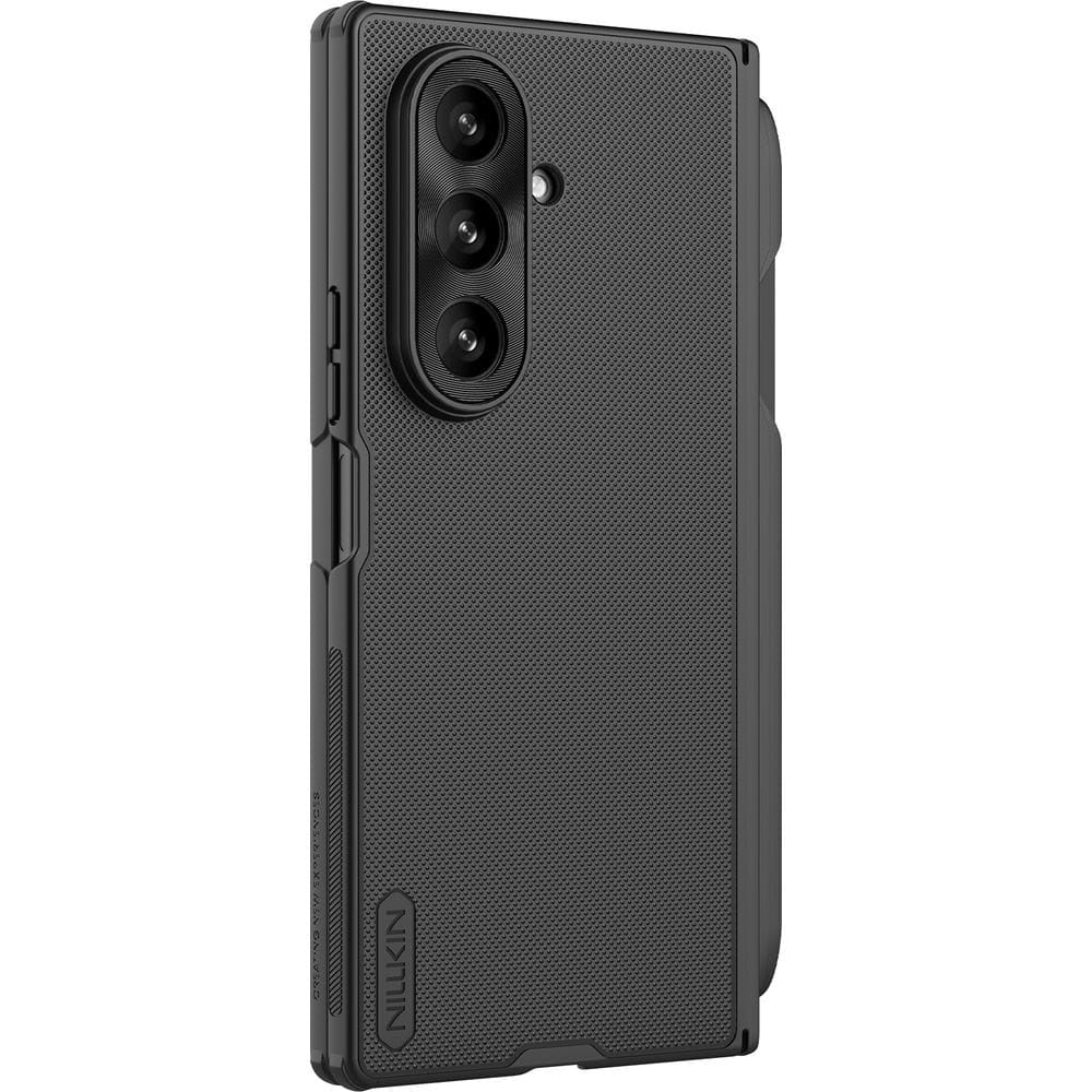 Husa de protectie Nillkin Super Frosted Shield Fold compatibil cu Samsung Galaxy Z Fold7, Negru