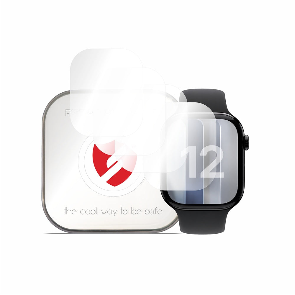 Folie de protectie smartwatch Smart Protection compatibil cu Apple Watch 12 46mm, Transparent