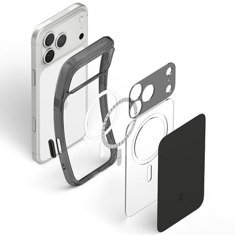 Husa de protectie Spigen Ultra Hybrid compatibil cu iPhone 17 Pro Max / iPhone 18 Pro Max, Negru