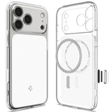 Husa de protectie Spigen Ultra Hybrid compatibil cu iPhone 17 Pro Max / iPhone 18 Pro Max, Alb