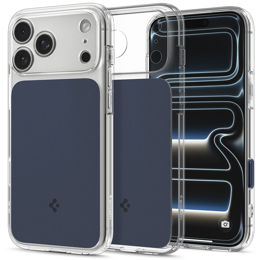 Husa de protectie Spigen Ultra Hybrid compatibil cu iPhone 17 Pro / iPhone 18 Pro, Albastru