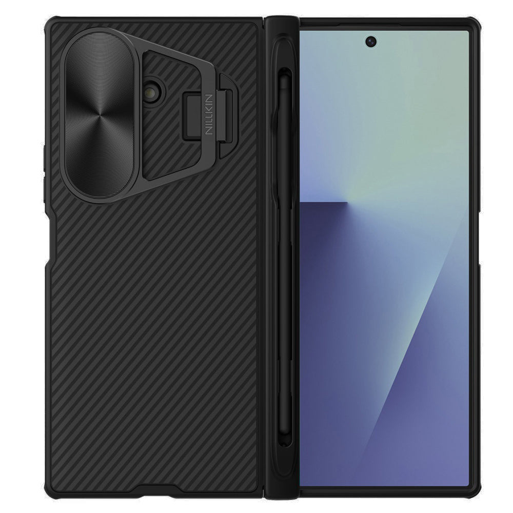 Husa de protectie Nillkin CamShield Prop compatibil cu Samsung Galaxy Z Fold7, Negru