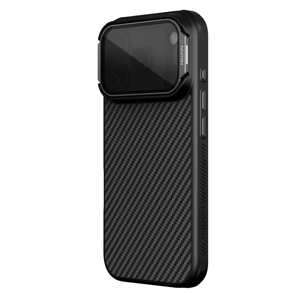 Husa de protectie Nillkin CarboProp compatibil cu iPhone 17 Pro / iPhone 18 Pro, Negru