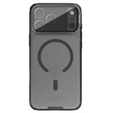 Husa de protectie Nillkin CamShield Prop Magnetic compatibil cu iPhone 17 Pro Max / iPhone 18 Pro Max, Negru Transparent