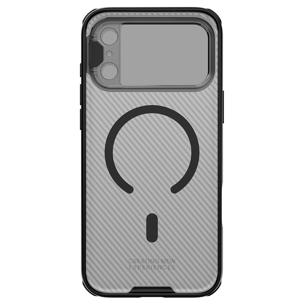 Husa de protectie Nillkin CamShield Prop Magnetic compatibil cu iPhone 17 Pro Max / iPhone 18 Pro Max, Negru Transparent