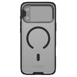Husa de protectie Nillkin CamShield Prop compatibil cu iPhone 17 Pro / iPhone 18 Pro, Negru Transparent