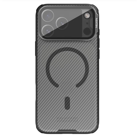 Husa de protectie Nillkin CamShield Prop compatibil cu iPhone 17 Pro / iPhone 18 Pro, Negru Transparent