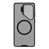 Husa de protectie Nillkin CamShield Prop Magnetic compatibil cu Samsung Galaxy S26 Ultra, Negru / Transparent