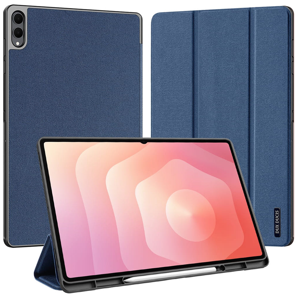 Husa de protectie tableta Dux Ducis Domo Series compatibil cu Samsung Galaxy Tab S11 Ultra / Tab S12 Ultra, Albastru