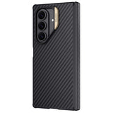 Husa de protectie Nillkin Synthetic Fiber Pro compatibil cu Samsung Galaxy Z Fold7, Auriu