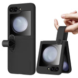 Husa de protectie Nillkin Flex Flip compatibil cu Samsung Galaxy Z Flip5, Negru