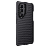 Husa de protectie Nillkin Synthetic Fiber Pro compatibil cu Samsung Galaxy Z Fold7, Negru