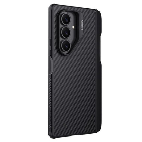Husa de protectie Nillkin Synthetic Fiber Pro compatibil cu Samsung Galaxy Z Fold7, Negru