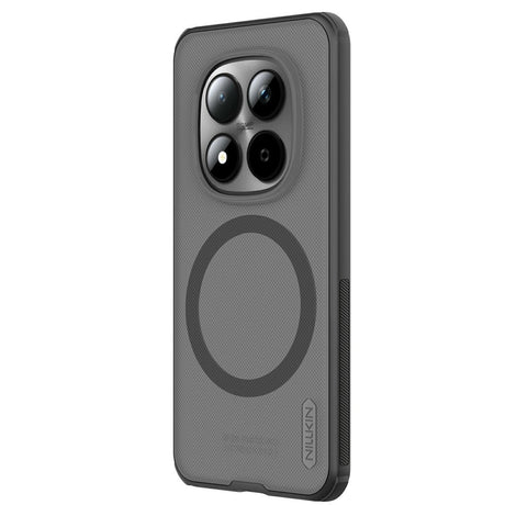 Husa de protectie Nillkin Super Frosted Shield Pro Magnetic compatibil cu Xiaomi Redmi Note 15 Pro+ 5G, Negru Transparent